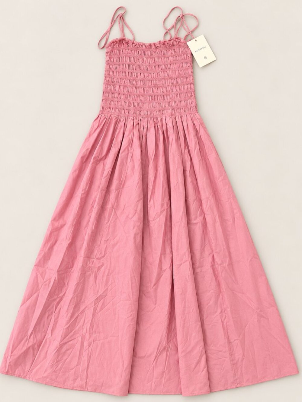 Faithfull the Brand Araceli Maxi Dress Dusk Pink Size M NWT